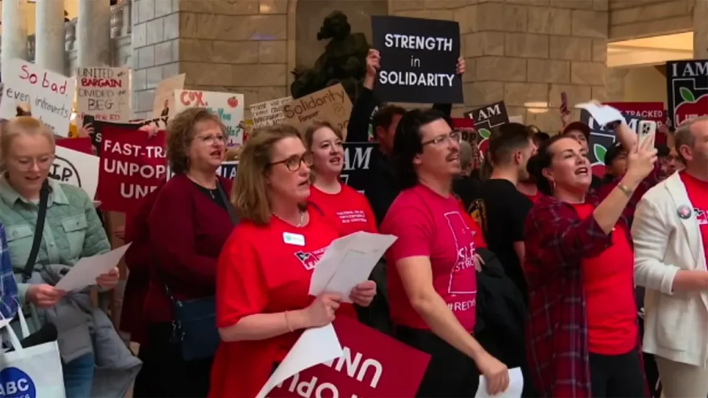 School board member’s explosive lawsuit claims teachers union lied about funneling money to political groups