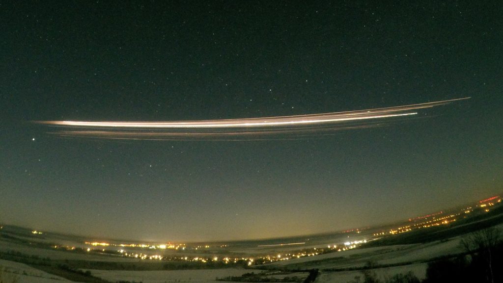 Metal pollution from a rocket reentry detected for the first time