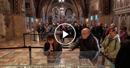 Believed Remains of St. Francis on Rare Public Display