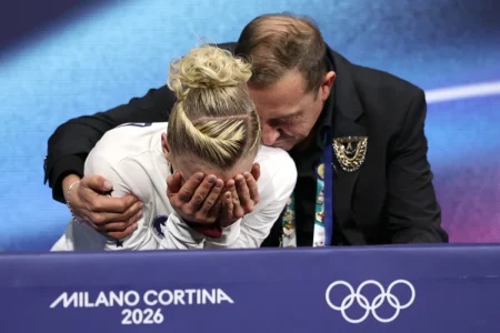 What Amber Glenn Told Her Coach After Heartbreaking Olympic Performance