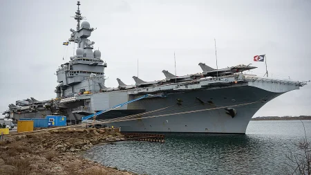 Sweden jams suspected Russian drone near French carrier as NATO war fears rise