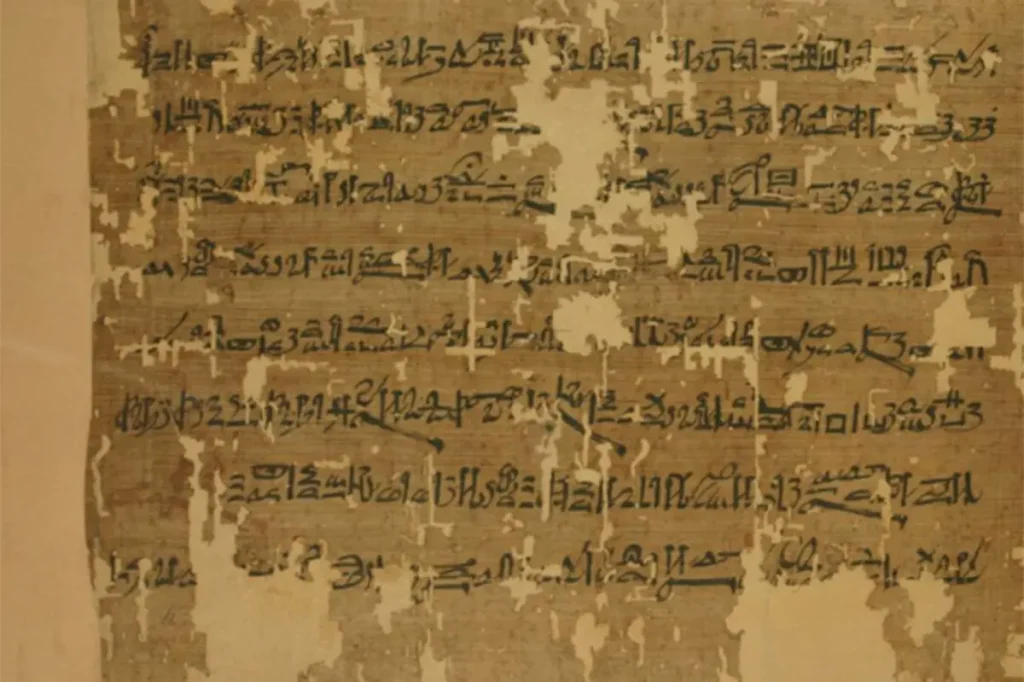 Resurfaced 3,300-year-old Egyptian document hints at biblical giants being real