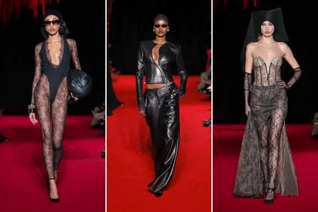 Leather and Lace: Fall fashion’s super sexy balancing act