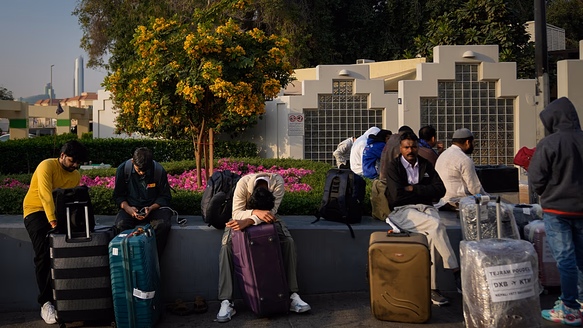 European tourists share what it’s like being stuck in the Middle East