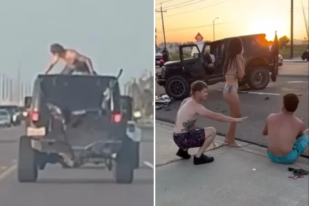 Half-naked twerking Texas spring breaker hurled from Jeep in viral video has died