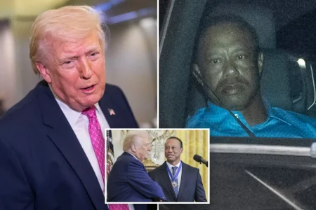 Exclusive | Trump weighs in on Tiger’s Florida rollover DUI crash, tells The Post Vanessa’s boyfriend endures ‘a life of pain’