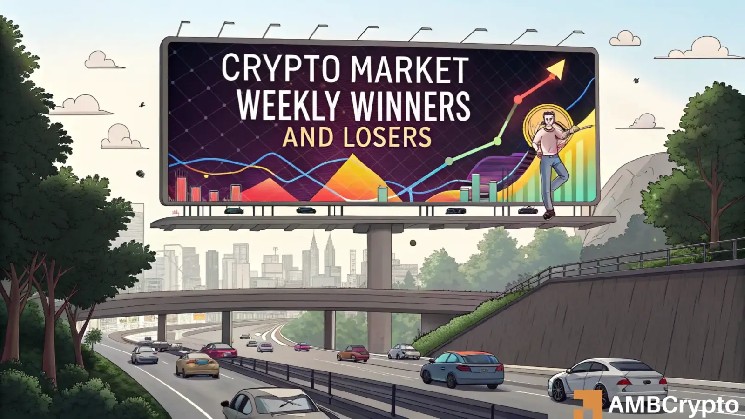 Weekly Winners and Losers in Crypto: TAO, CC, DOT, WLD