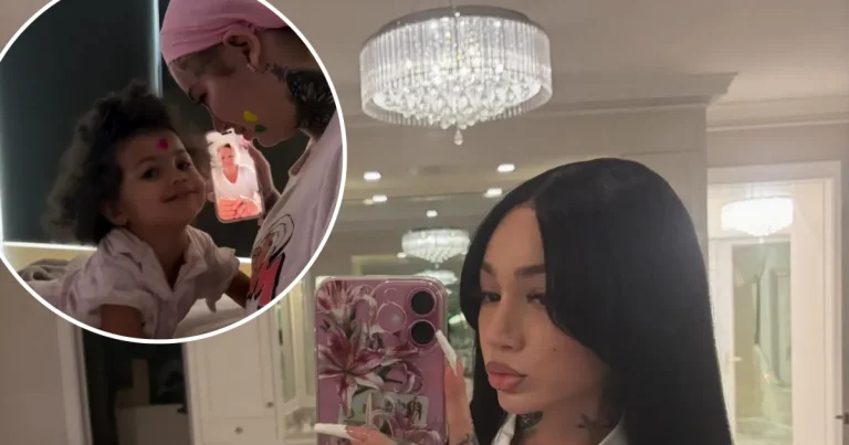 Rapper Bhad Bhabie, 22, Cuddles Daughter Kali After Getting ‘Bad News’ About Her Cancer