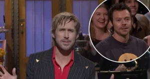 Ryan Gosling Brings Back Barbie’s ‘I’m Just Ken’ When Harry Styles Crashes His ‘SNL’ Monologue