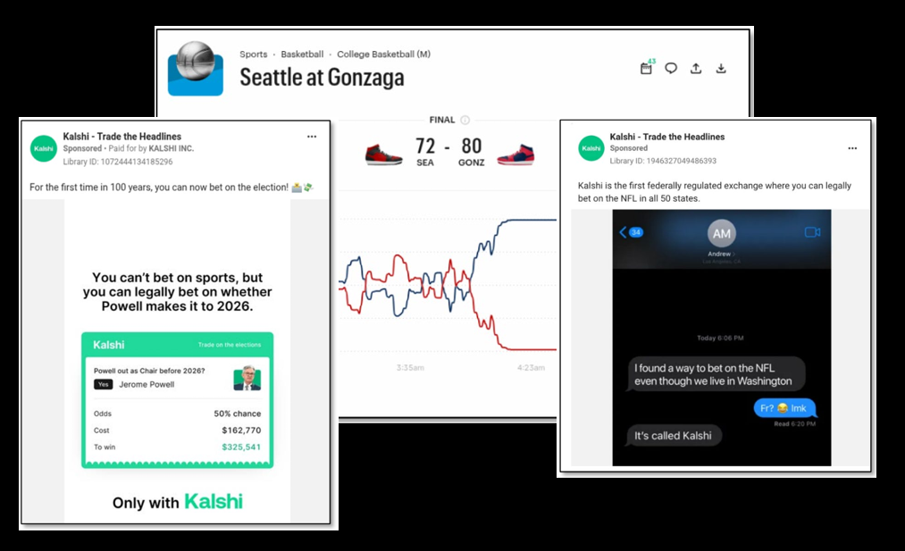 Washington state sues Kalshi, alleging prediction market is illegal gambling
