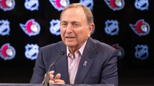 NHL Commissioner Gary Bettman defends USA men’s team for ‘unfair’ portrayal of women’s squad