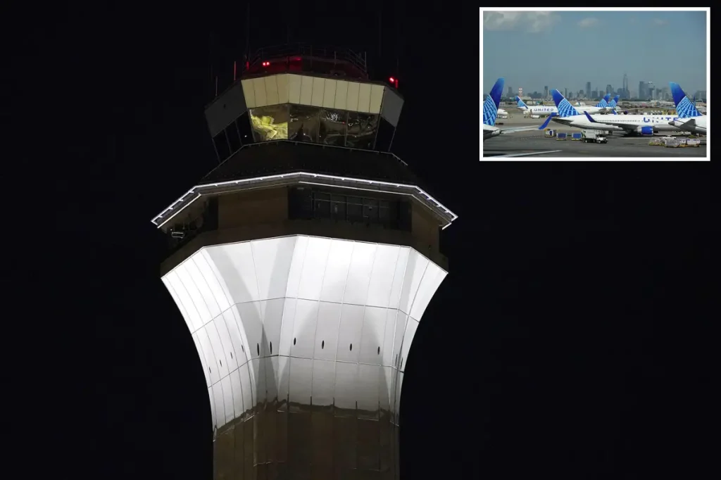 Newark Airport issues ground stop due to smoke in air traffic control tower – just hours after deadly LaGuardia crash