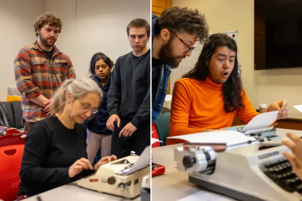 Ivy League teacher makes students use typewriters to fight against AI-written work