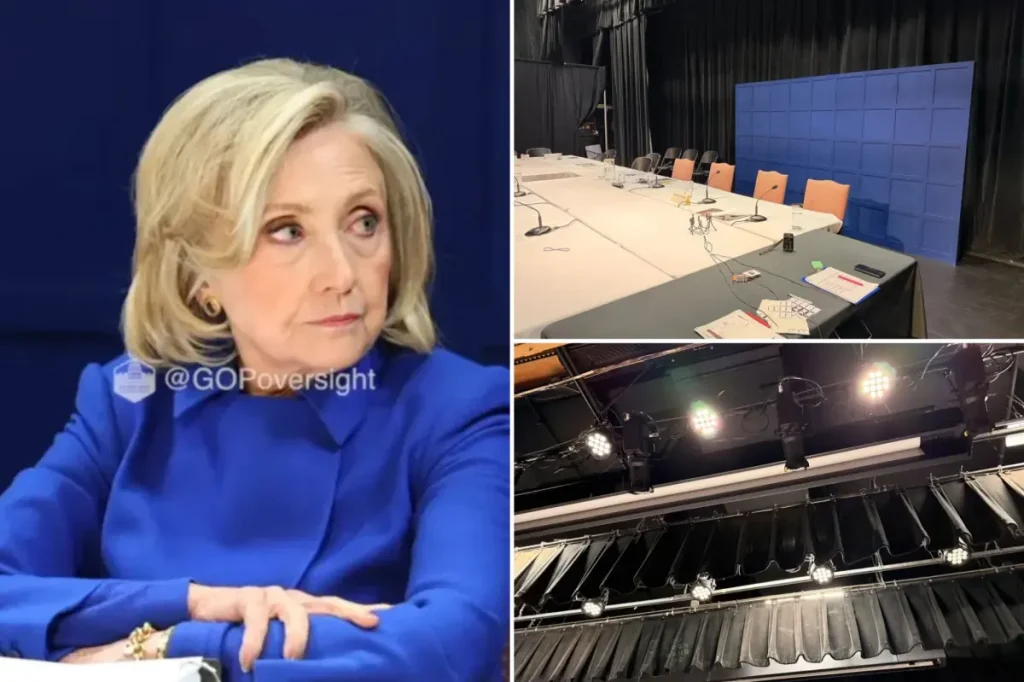 Hillary Clinton’s team demanded ‘beauty lighting’ and custom background for Epstein deposition: source