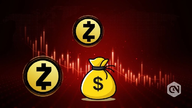 Zcash Price Drops 4% Amid Cypherpunks’ Ongoing ZEC Accumulation