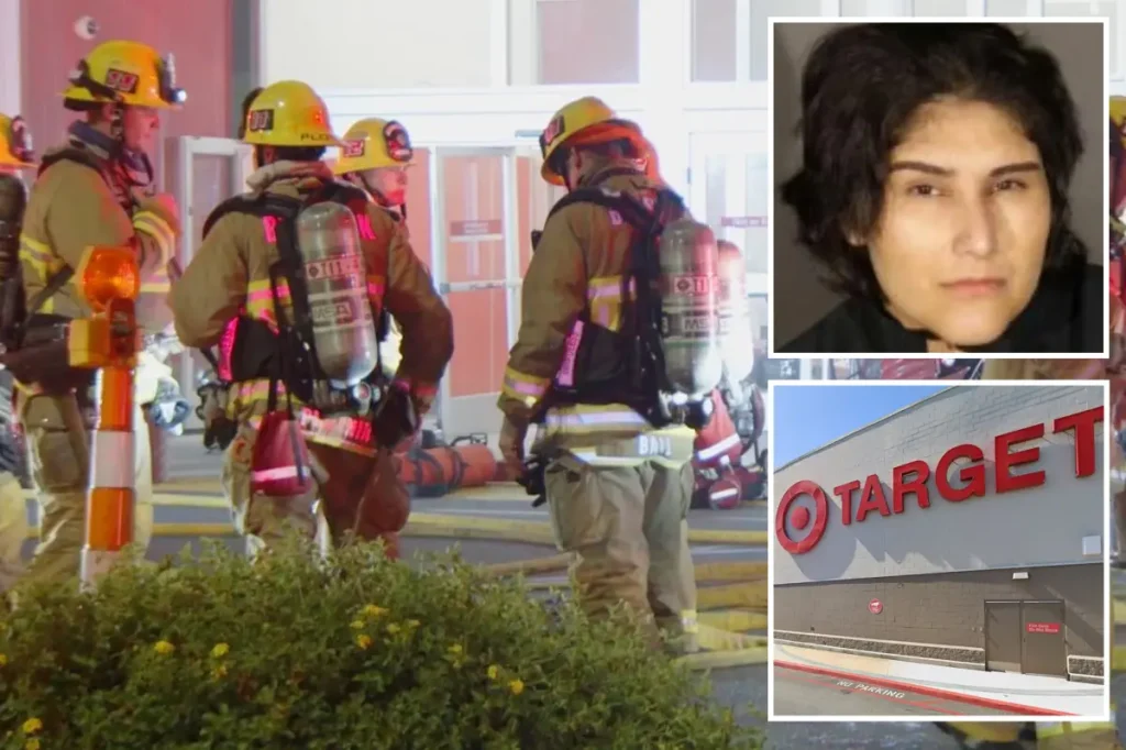 Sinister arson suspect accused of setting devastating fire inside Burbank Target