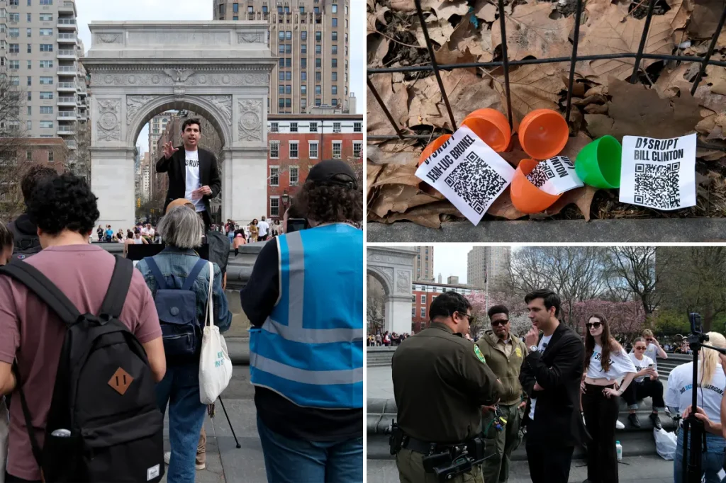 ‘Epstein Egg Hunt’ sends liberals scouring Manhattan for $200 prize — as organizer is hit with summons