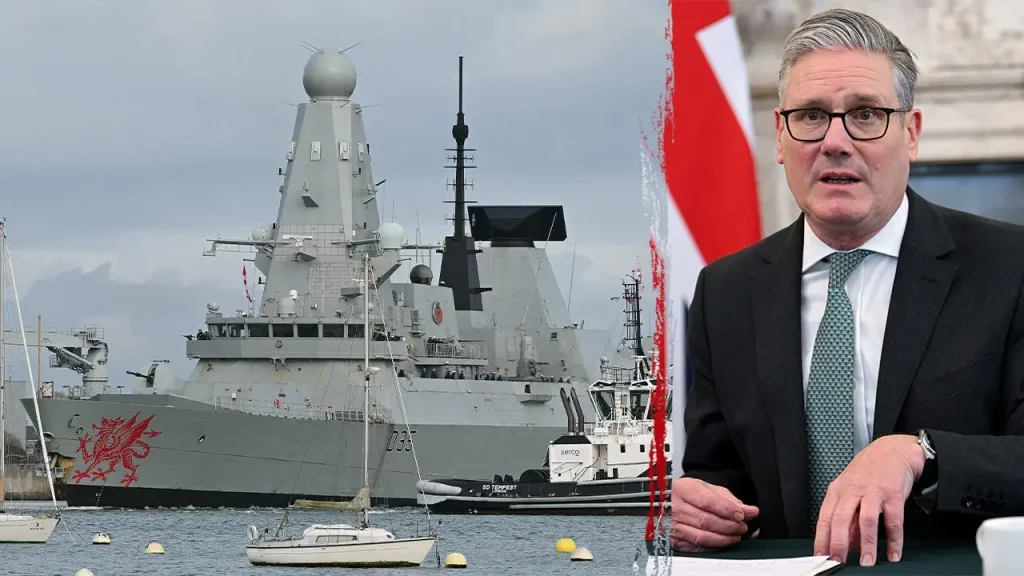 UK’s NATO show of force ends with docked destroyer in Mediterranean after ‘technical’ issue