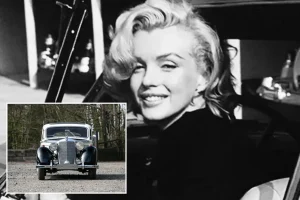 Marilyn Monroe’s Mercedes-Benz with monogrammed ‘MM’ on dashboard set to sell for over $200K