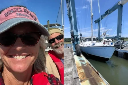 Husband of missing American in Bahamas ‘previously threatened to throw her overboard’ as her daughter shares chilling voicenote