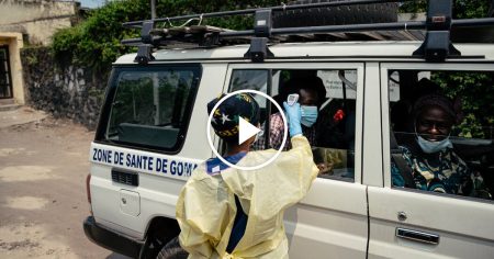 rewrite this title into a single title (don’t suggest multiple titles, just choose one, and don’t add “ to the title): Ebola Cases Rise Sharply as Medical Workers Scramble for Supplies