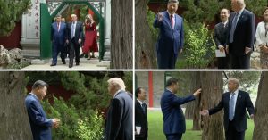 ‘For Example, Putin’: How Xi Used a Private Garden Walk to Charm Trump