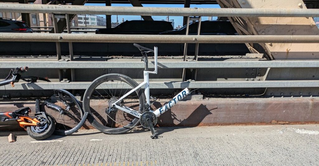 Scooter Rider and Cyclist Are Killed in Head-On Crash on N.Y.C. Bridge