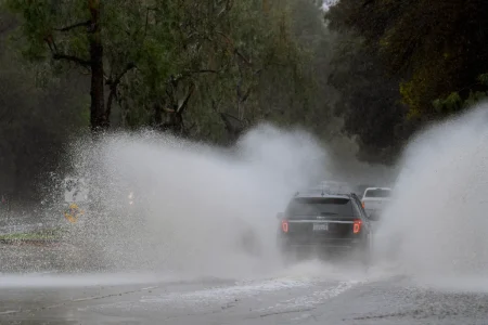Nearly Entire Month of Rain Hits Northern California City in One Day
