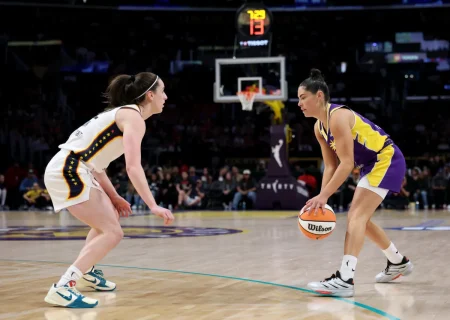 Kelsey Plum Matches Caitlin Clark With Absurd Scoring Stat