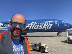 The climate philosophy of Alaska Airlines’ sustainability lead Ryan Spies