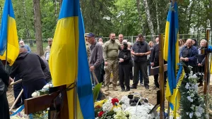Funerals, beauty queens and bombs: The Ukrainian city that won’t let Putin win