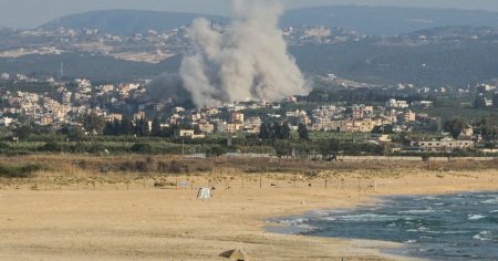 Israel Launches Fresh Strikes in Southern Lebanon