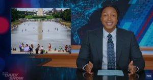 Josh Johnson Muses on the Lincoln Memorial Reflecting Pool