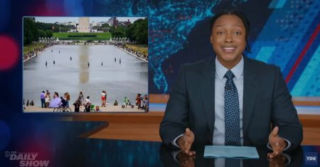 Josh Johnson Muses on the Lincoln Memorial Reflecting Pool