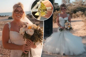 Exclusive | I purchased a $27K engagement ring and $20K wedding dress — to marry myself, after being cheated on by jerky men
