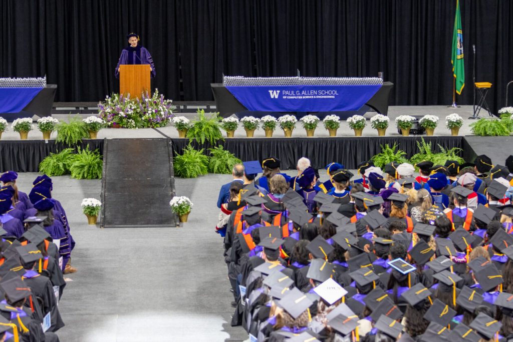 What a longtime Google AI leader told UW computer science students at their graduation