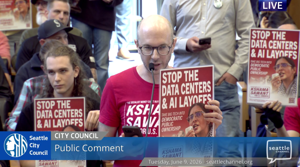 ‘This is Seattle’s position on AI’: City Council votes unanimously to pause big new data centers