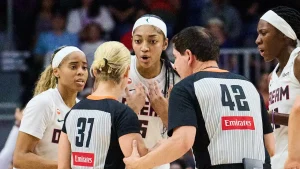 Dream’s Angel Reese thrown down in heated moment with Tempo’s Isabelle Harrison