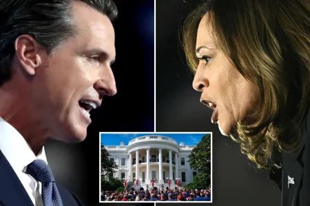 Dem rivals Gavin Newsom, Kamala Harris locked in bitter feud ahead of 2028 White House race
