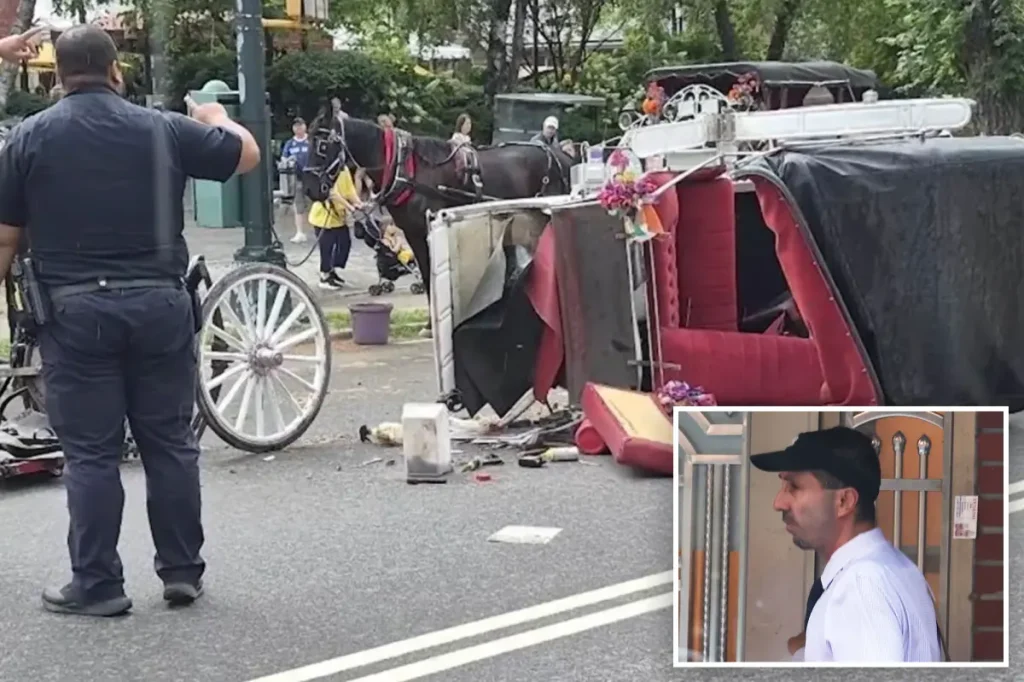 NYC carriage horse driver ‘devastated’ after teen tourist dies, union halts rides in response to tragedy