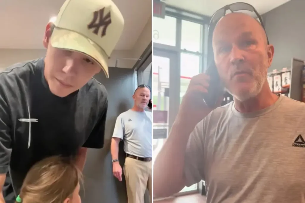 Enraged moms defend ‘best dad’ who took daughters to women’s restrooms — as man who called cops is fired