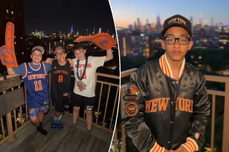 Exclusive | Adorable Knicks superfan gets surprise of a lifetime as millions of people rally behind him: ‘Crying so hard’