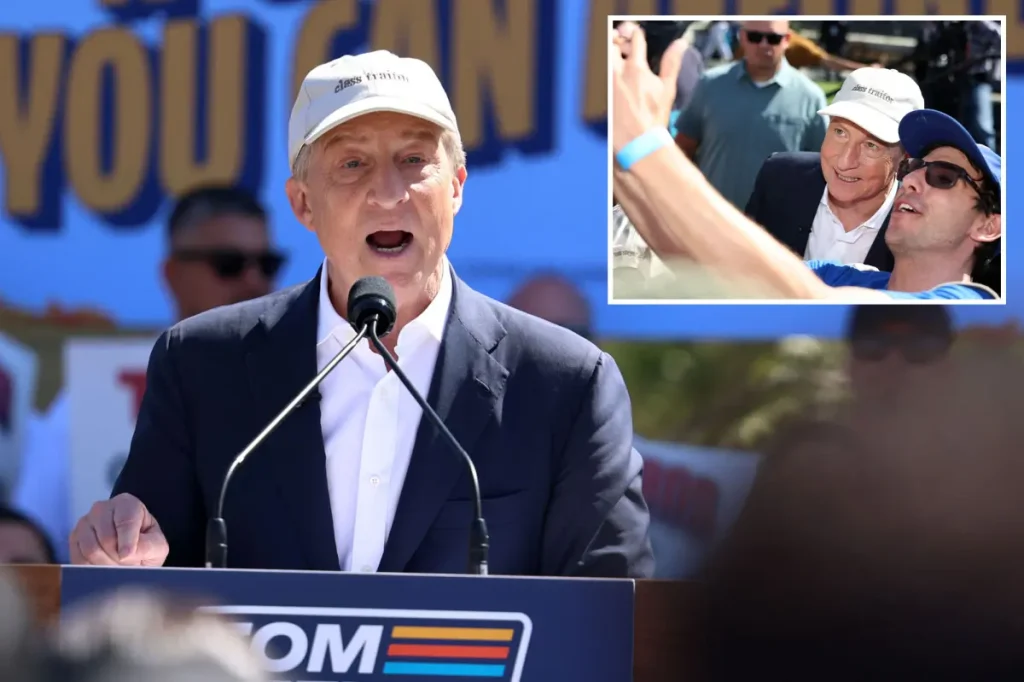 Controversial California governor candidate Tom Steyer pulls ahead in key region