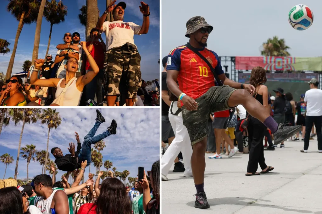 Lifeline for Venice Beach as World Cup transforms city into its former self: ‘Much more than sports’