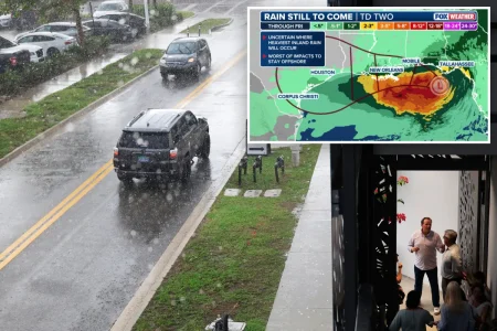 Depression expected to become Tropical Storm Bertha as rain targets the Southeast