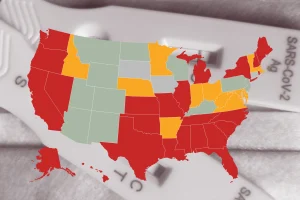 Map Shows Where US COVID Cases Are Rising