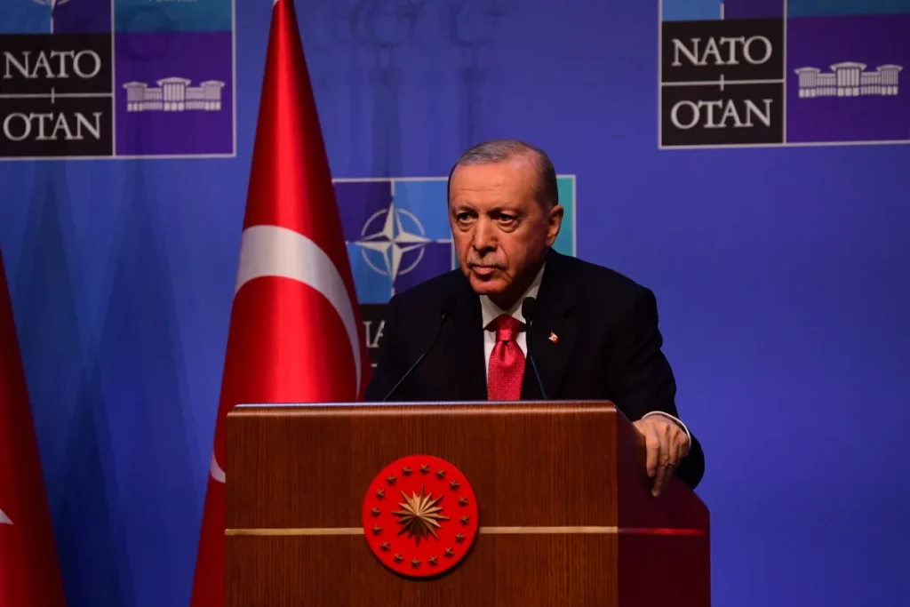 Erdogan’s gun gift to NATO leaders “fits theme” of summit: analyst