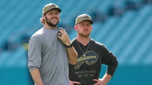 Josh Allen recalls his role in Bills’ coaching search, details Joe Brady’s approach to new role