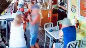 Video shows off-duty Florida sheriff’s sergeant allegedly assaulting elderly couple at bar