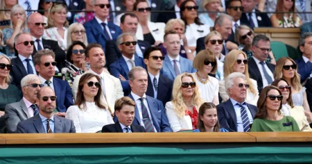Prince William and Kate Middleton Serve Up Family Fun at Wimbledon With Kids George and Charlotte